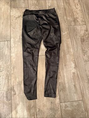 Black Faux-Leather Leggings - Women Pants & Jumpsuits